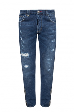 Jeans with logo side stripes, zdjęcie 1 Jeans with logo side stripes od Philipp Plein